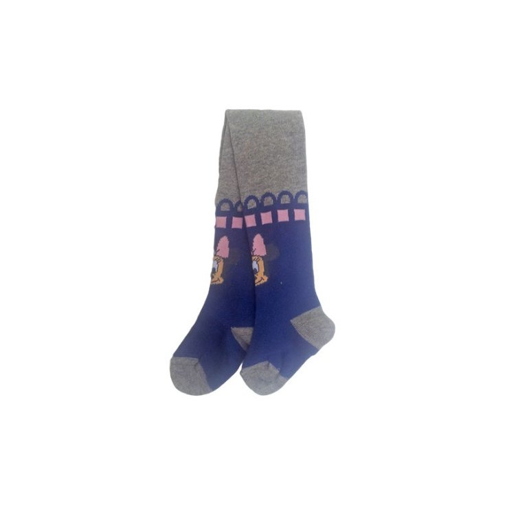 Collant calza calzamaglia bimba bambina Disney Minnie grigio 6 - 12 m