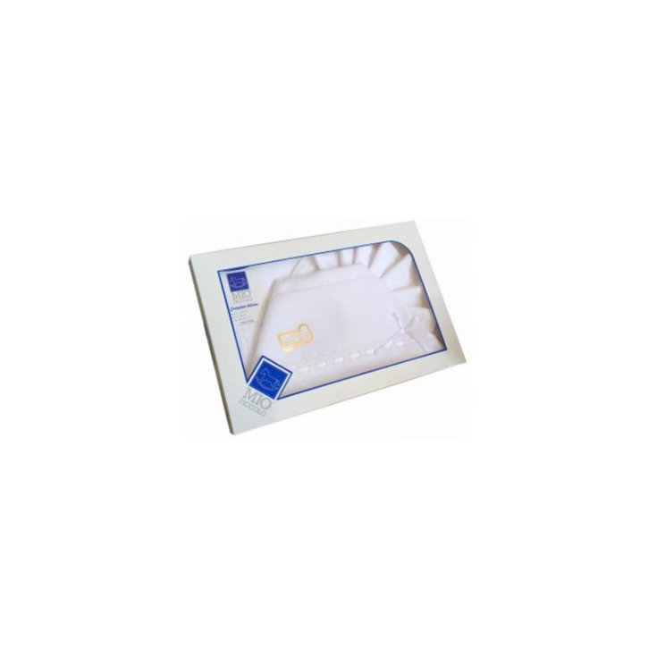 Completo lettino culla Mio Piccolo bimba bimbo neonato lenzuolo aida bianco TU