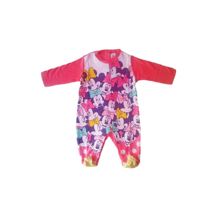 Tuta tutina cotone bimba neonato Disney baby Minnie rosa 3 - 6 mesi