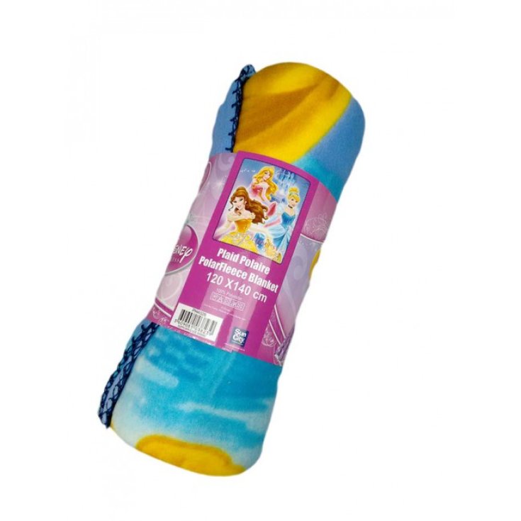 Plaid copertina coperta pile bimba bambina Disney Principesse TU