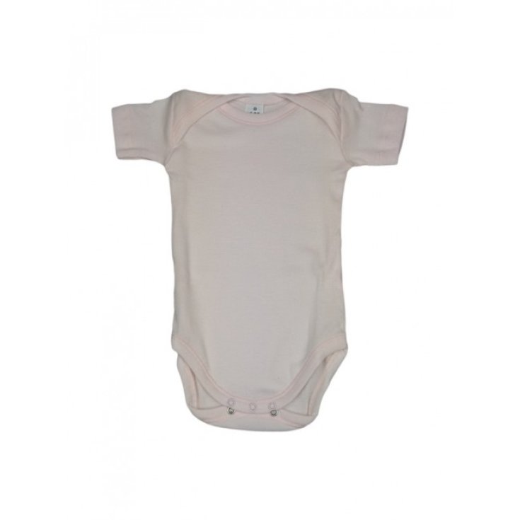 Body bodino intimo neonato bimba mezza manica Rapife  rosa 24 m