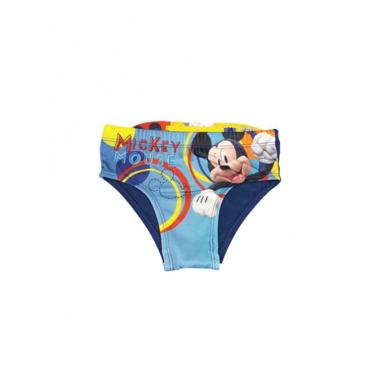 Costumino costume da bagno slip bimbo bambino Disney Mickey blu 4A