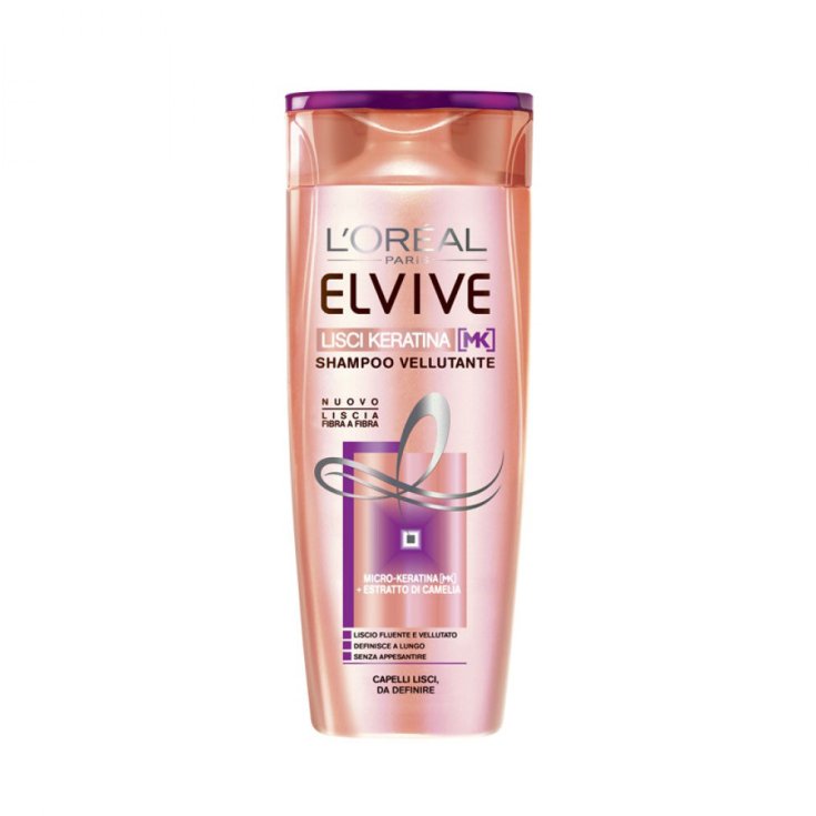 L Oreal Elvive Lisci Keratina Shampoo Vellutante 400 ml L Oreal Elvive Lisci Keratina Shampoo Vellutante 400 ml