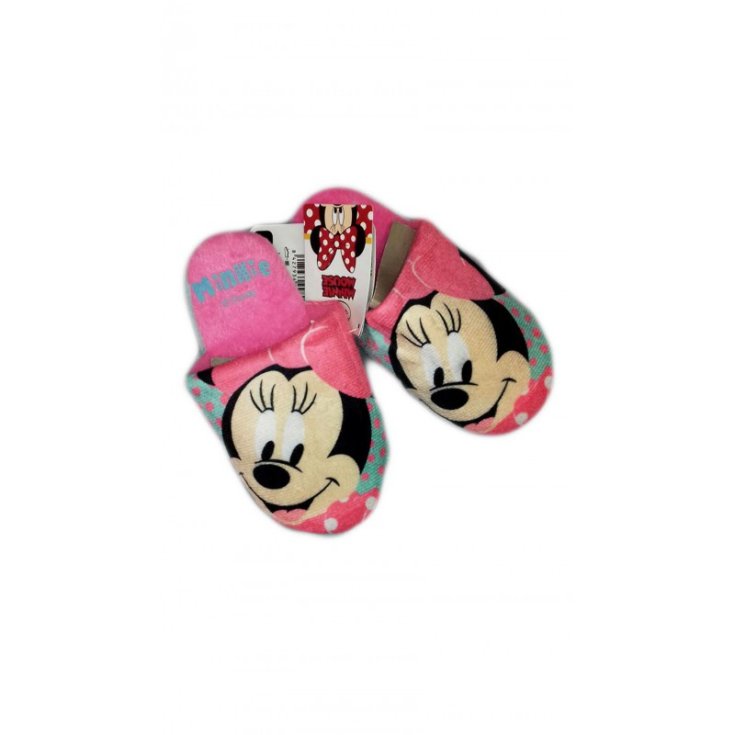 Pantofola bimba bambina Disney Minnie fucsia Tg. 26/27