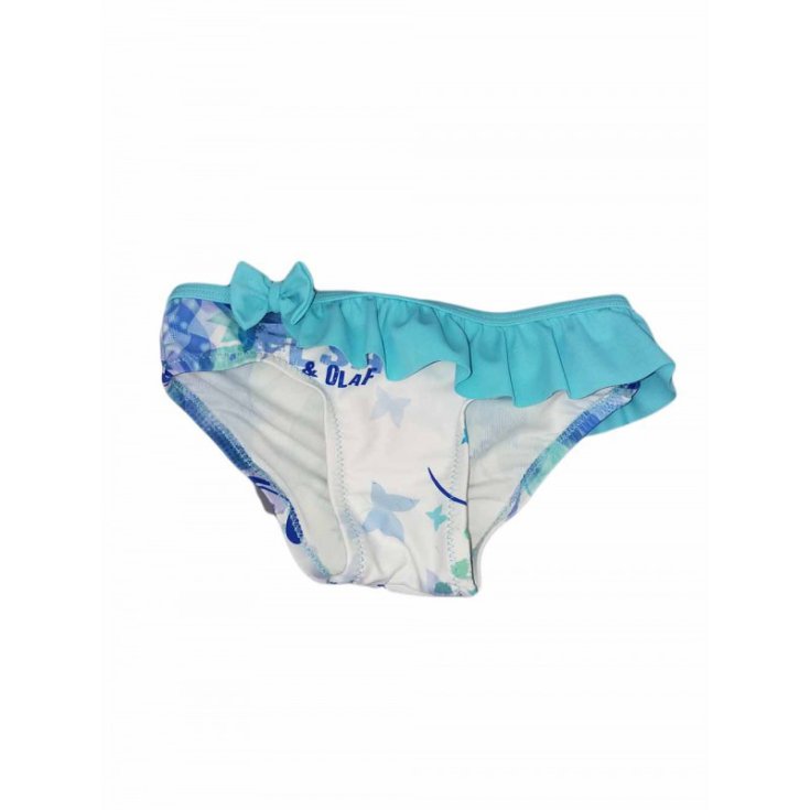 Costumino slip costume da bagno bimba bambina Disney Frozen turchese 5A