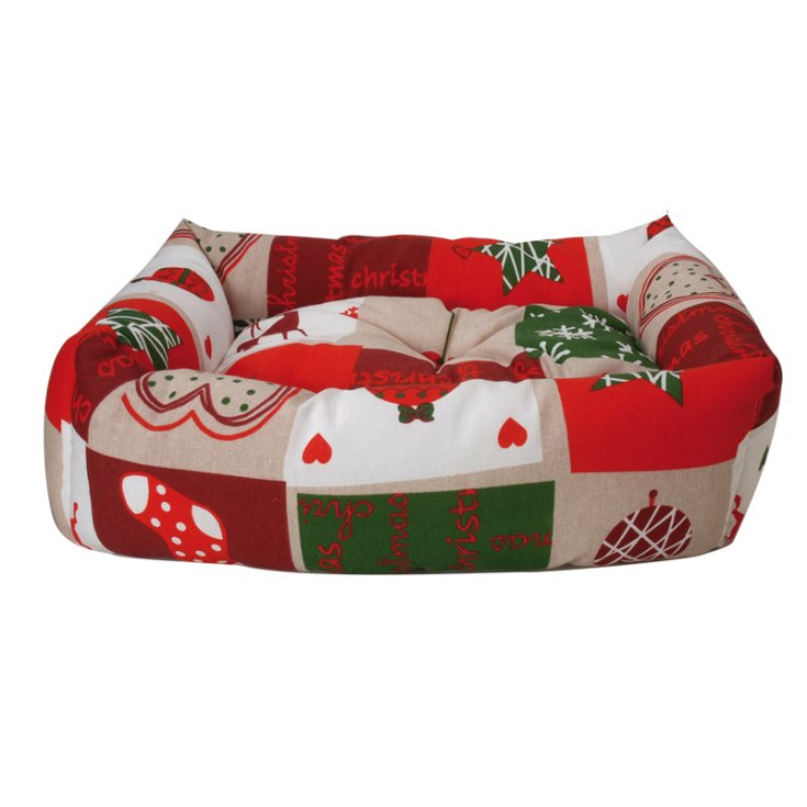 RECORD CUCCETTA RETT. NATALE 60X40X12 CM