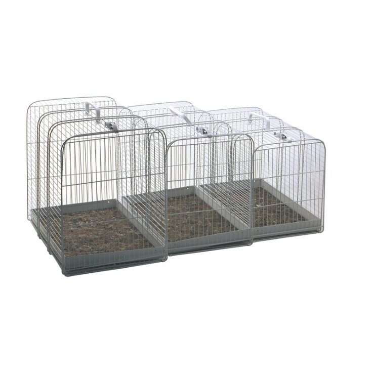 Rf Trasportino in Metallo - S - 36 x 26 x 31h Cm