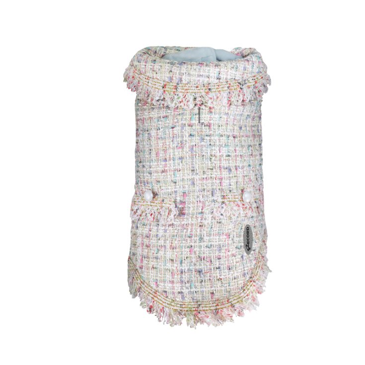 Cappottino in Tweed per Cani Mademoiselle - Taglia 35