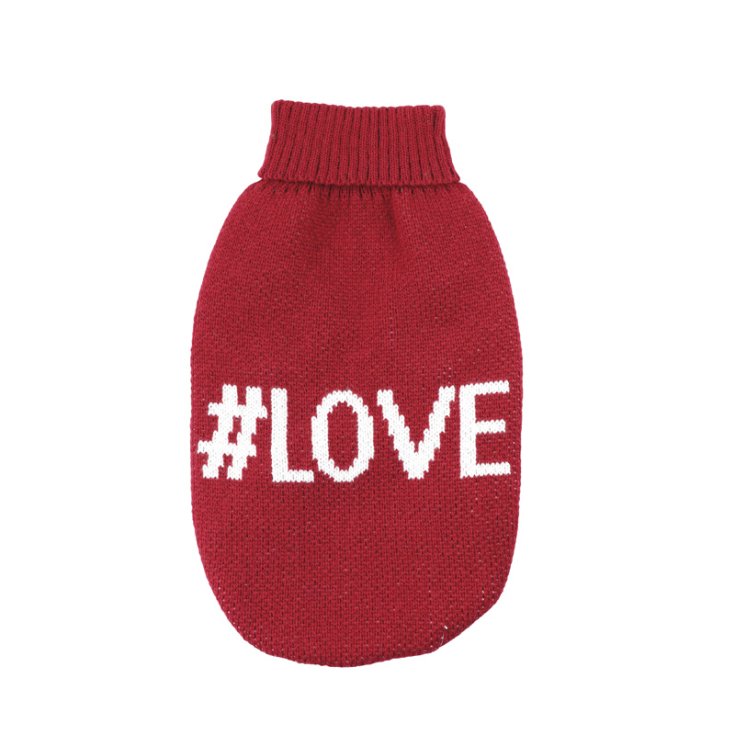 RECORD INFLUENCER MAGLIONCINO LOVE ROSSO