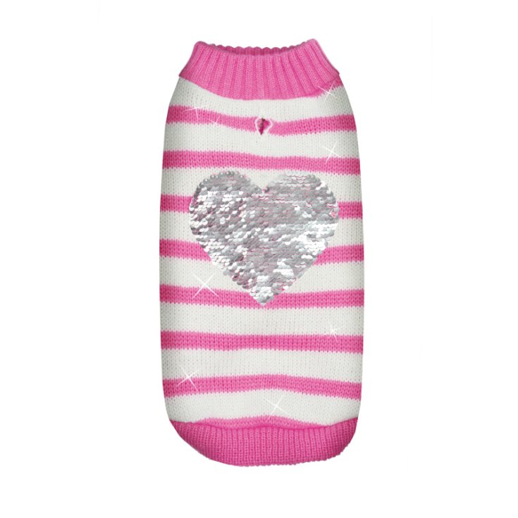 RECORD MAGLIONCINO PULLOVE ROSA,BIANCO M