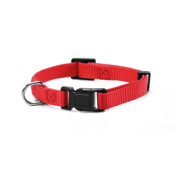 RECORD COLLARE NYLON CON CLIP ROSSO S 1,