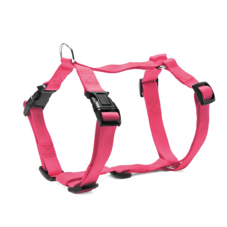 RECORD PETTORINA NYLON  REGOLABILE ROSA