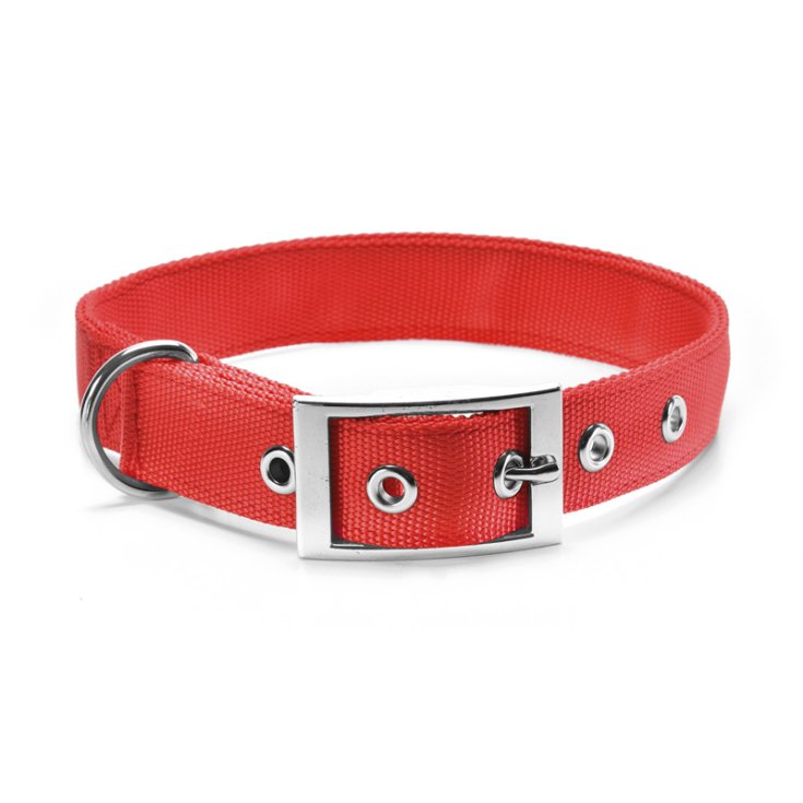 RECORD COLLARI NYLON DOPPIO ROSSO 2,5X55