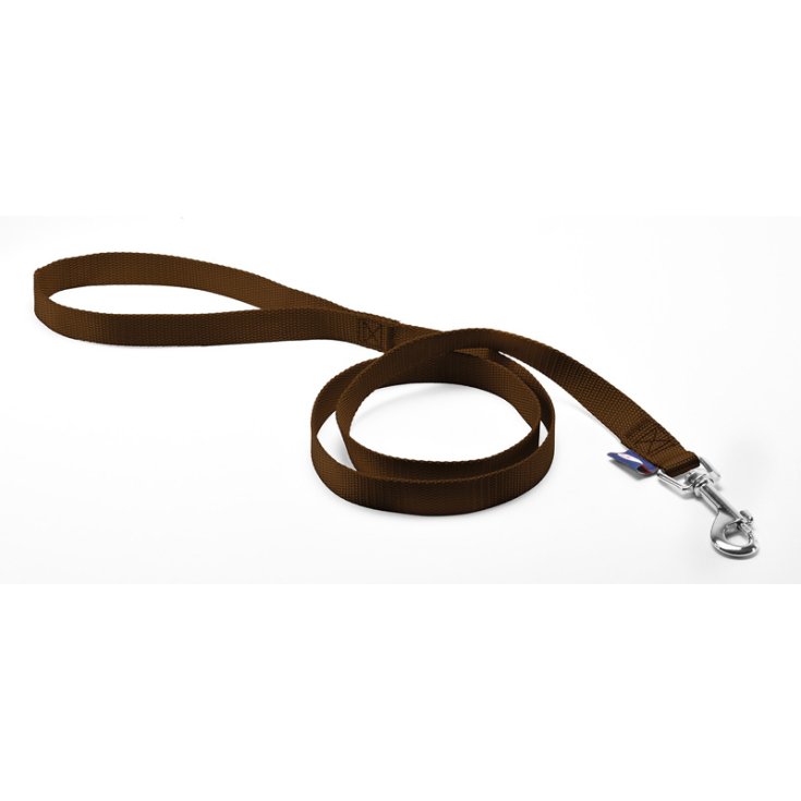 RECORD GUINZAGLIO NYLON MARRONE 2,5X100