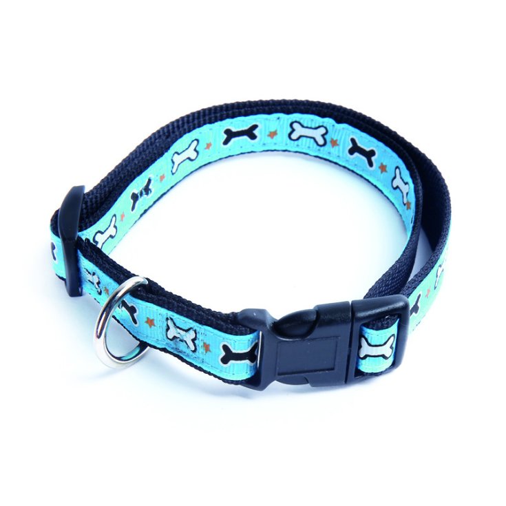 RECORD OSSICINI COLLARE NYLON AZZURRO 2,