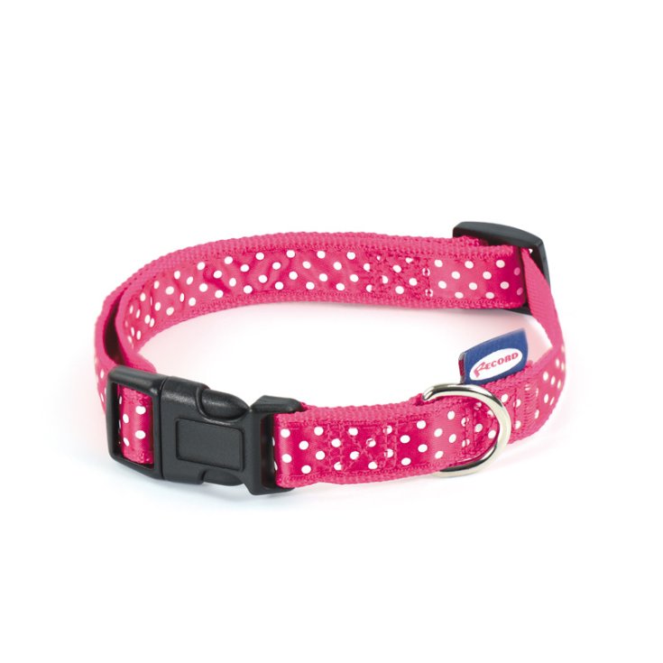 RECORD POIS COLLARE NYLON ROSA 1,9X35 50