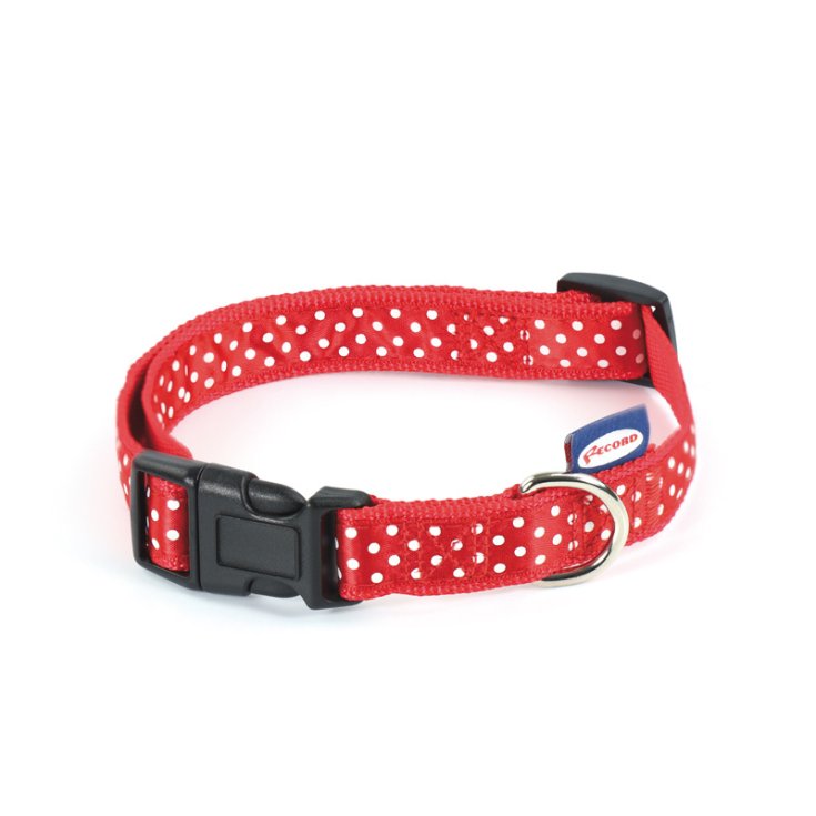 RECORD POIS COLLARE NYLON ROSSO 1,9X35 5