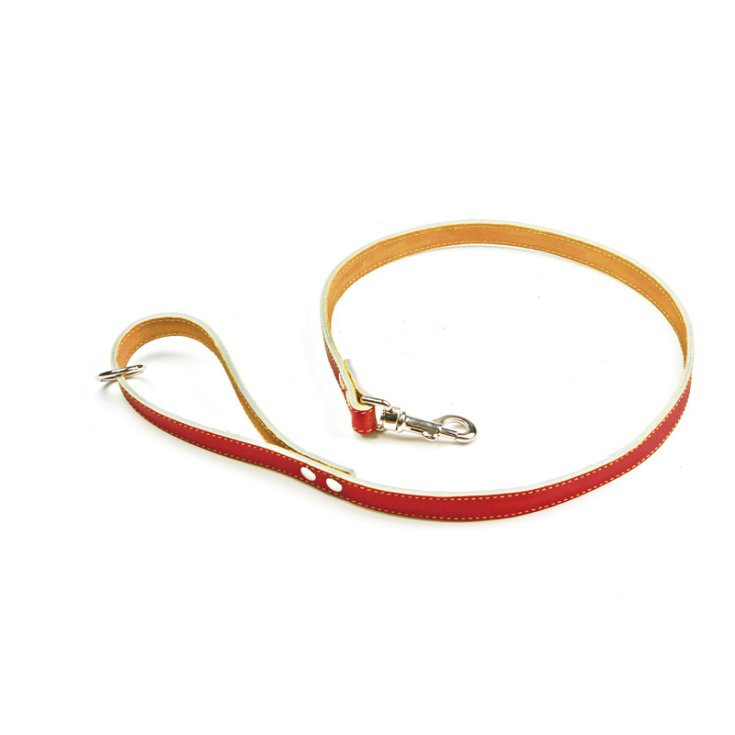 RECORD LAREDO GUINZAGLIO ROSSO/BEIGE 1,8