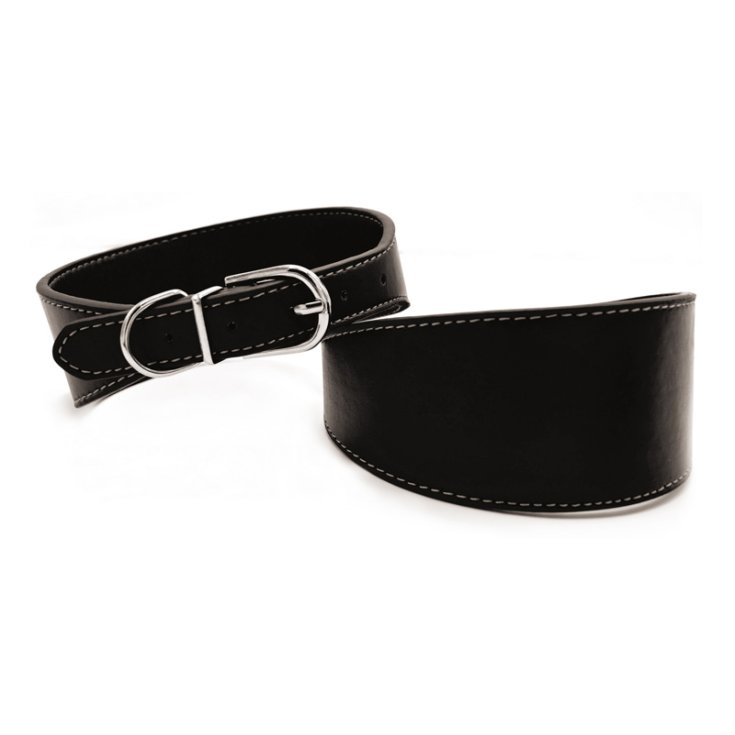 RECORD SOLID COLLARE ECOPELLE SOLID NERO