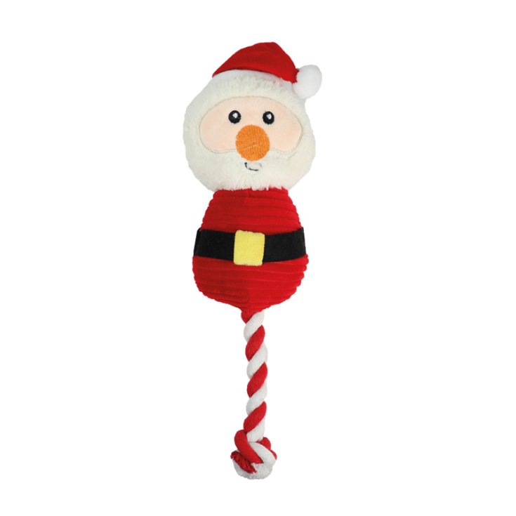 RECORD PELUCHE NATALIZI CON CORDA BABBO