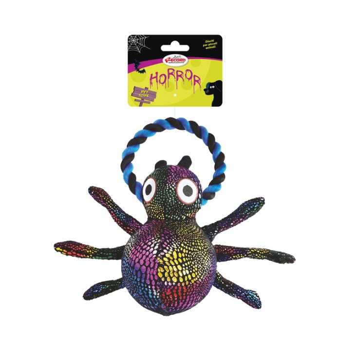 RECORD HORROR PELUCHES RAGNO CON CORDA 2