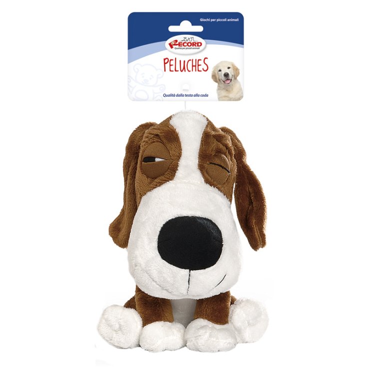 RECORD PELUCHE LAZY DOG, 3 COLORI 20 CM