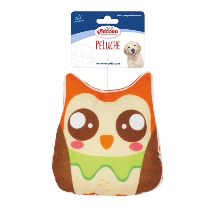 RECORD GIOCO CANE GUFO FELICE 14X13X3CM