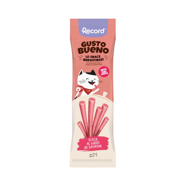 RECORD GUSTO BUENO STICKS PER GATTI 40 G